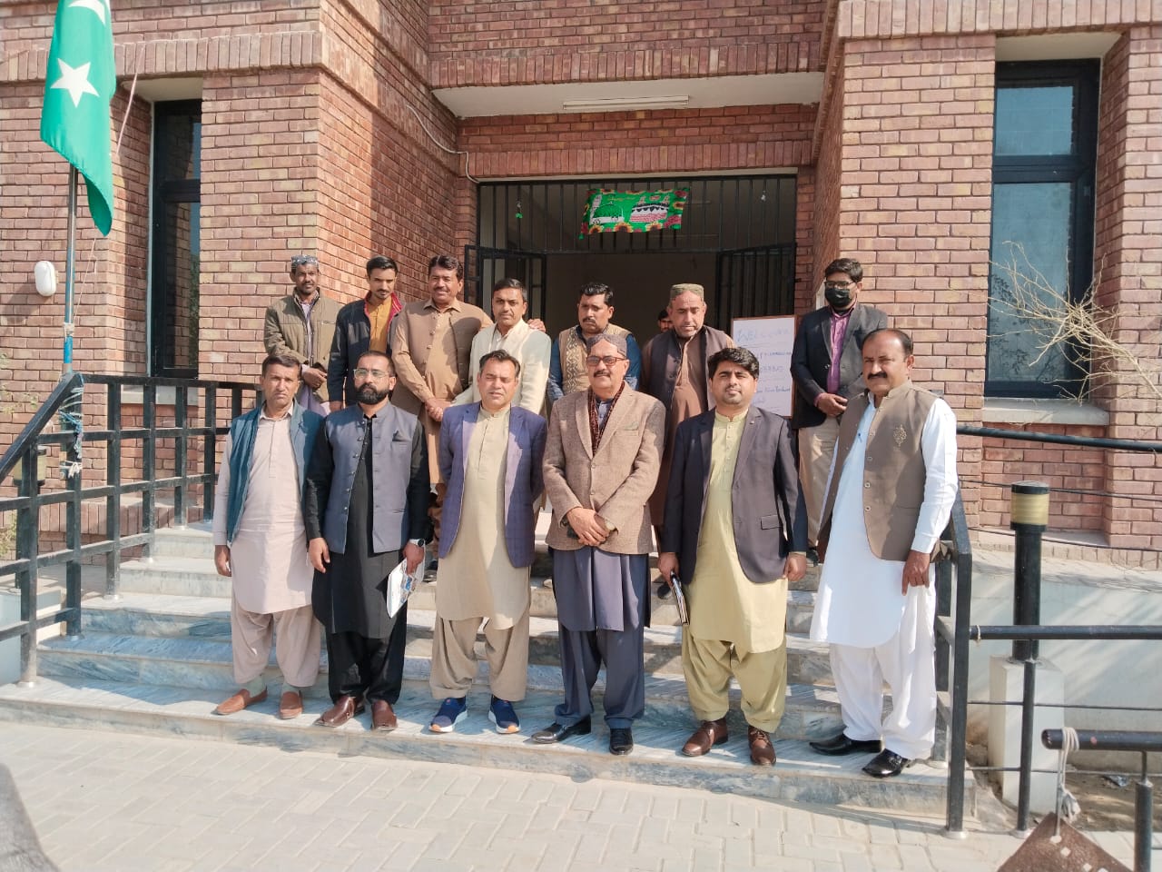 The Esteemed Deputy Commissioner of Jacobabad, visited GHS Adam Khan Panhwar accompanied by DEO (ESHS) Mr Mohammad Ismail Buriro
