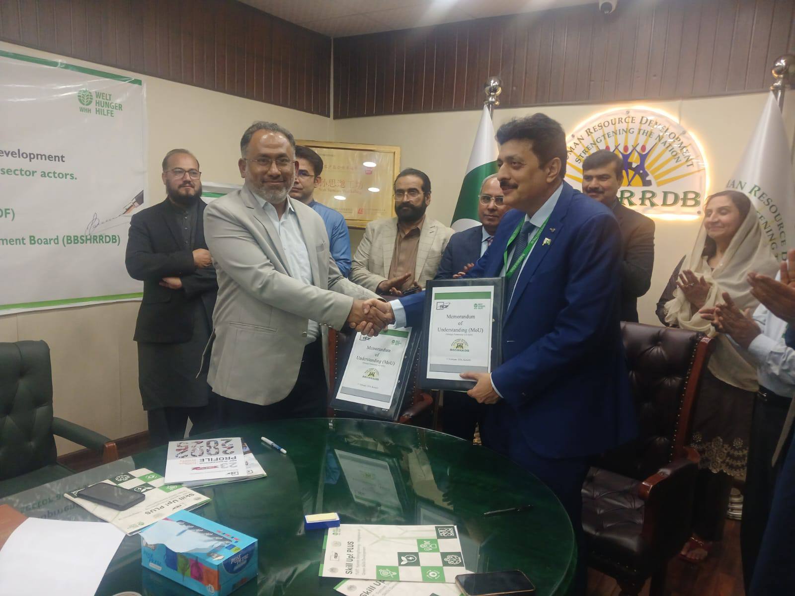 RDF Signs MoU with BBSHRRDB Under Skill Up Plus to Strengthen TVET Sector and Expand Youth Employability Opportunities in Sindh