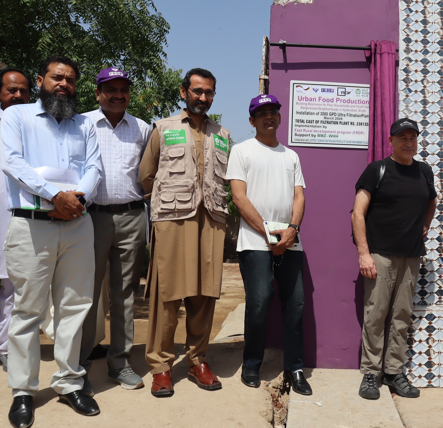 Activity: Regional Coordinator of ToGETHER Programs, WHH, Headquarter, visited intervention areas of the Urban Food Production, Hyderabad .